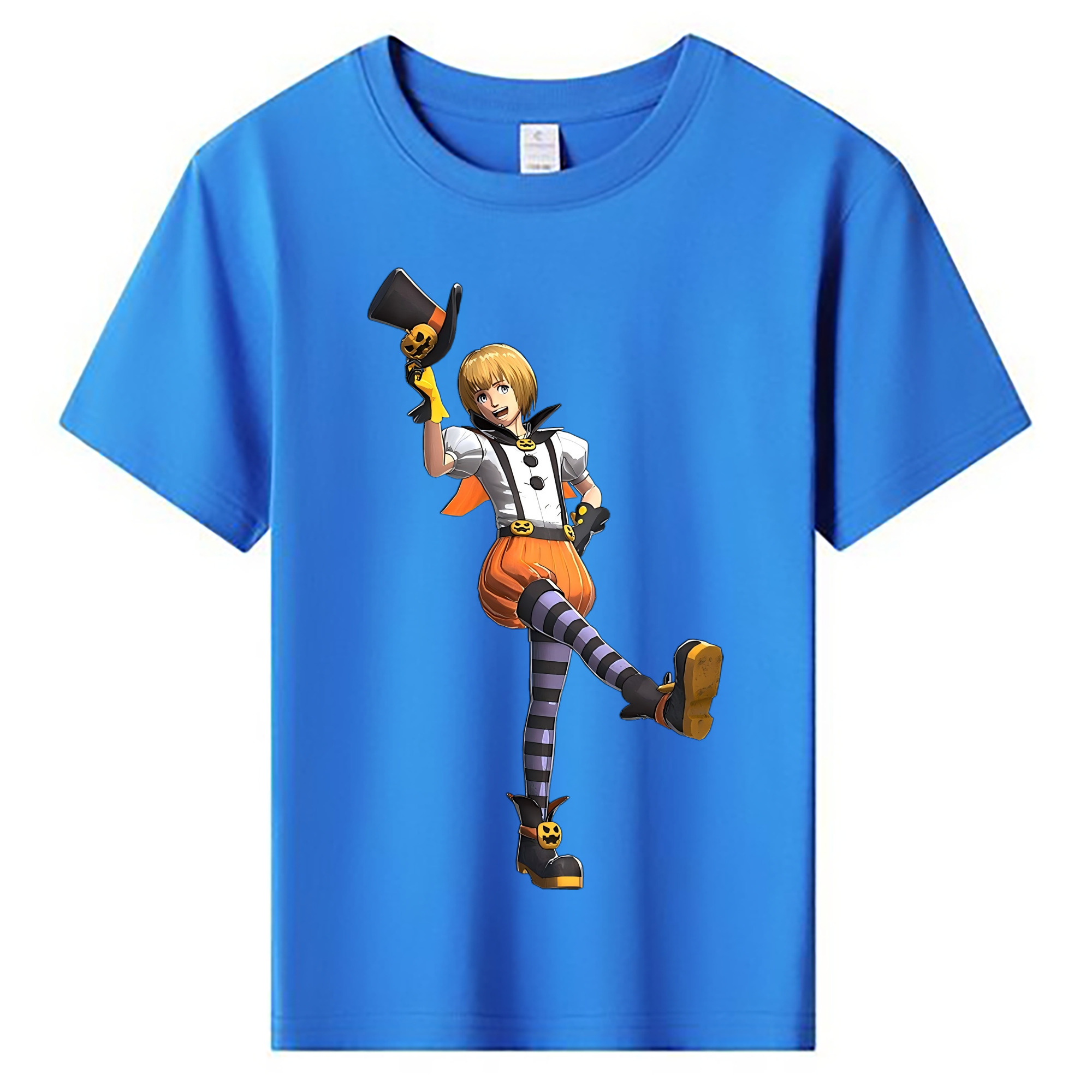（画像用） 進撃の巨人 アルミン·アルレルト Attack on Titan Armin Arlert 綿100％キッズTシャツ（フロントプリント）